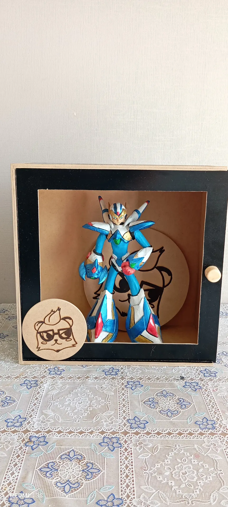 Megaman x Falcon Armor figura 3