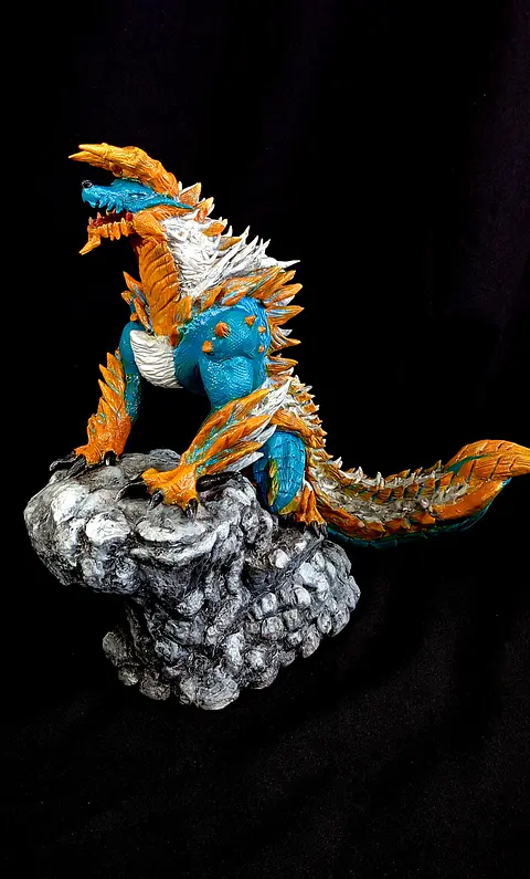 Zinogre Monster hunter Escultura 