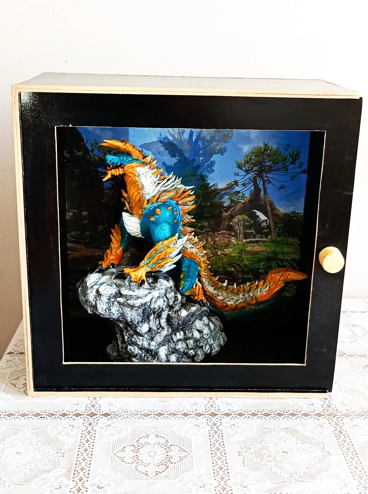 Zinogre Monster hunter Escultura  4