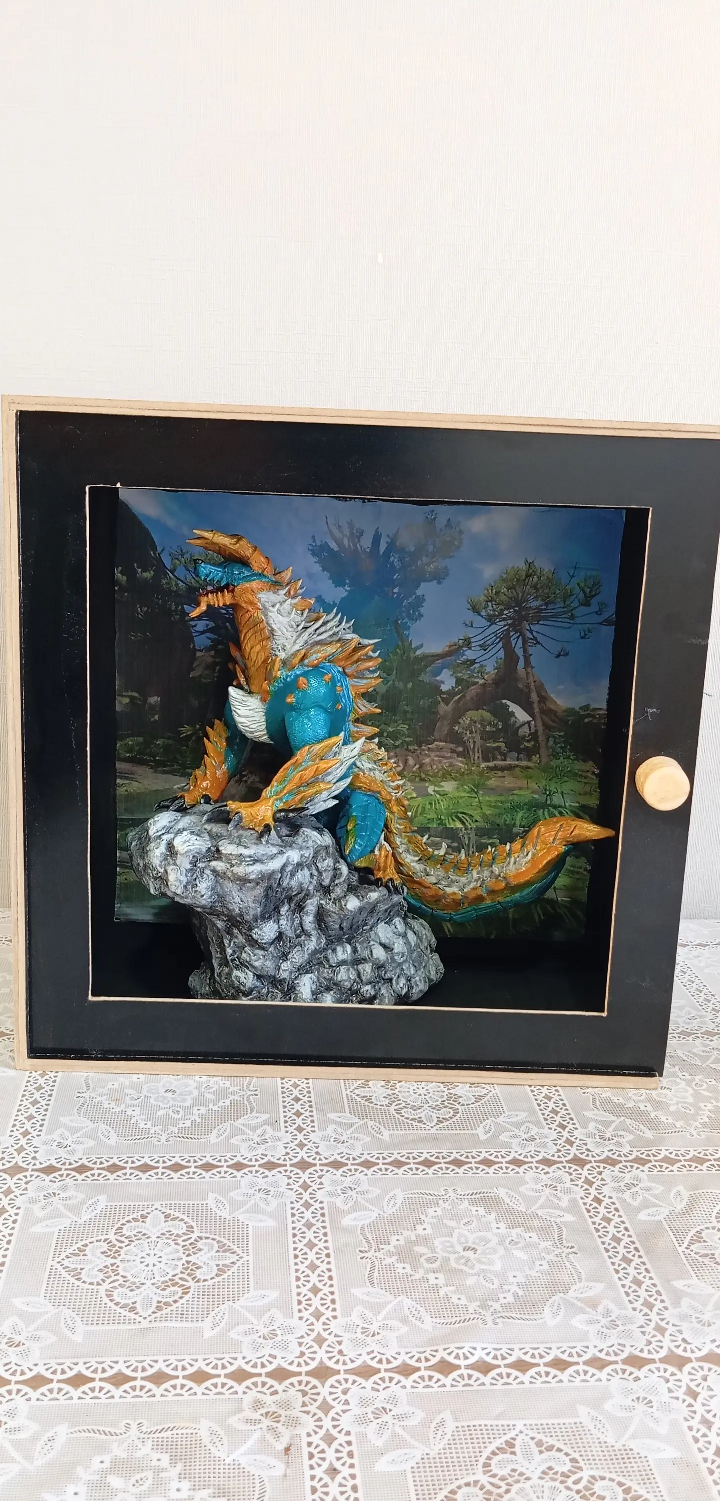 Zinogre Monster hunter Escultura  5
