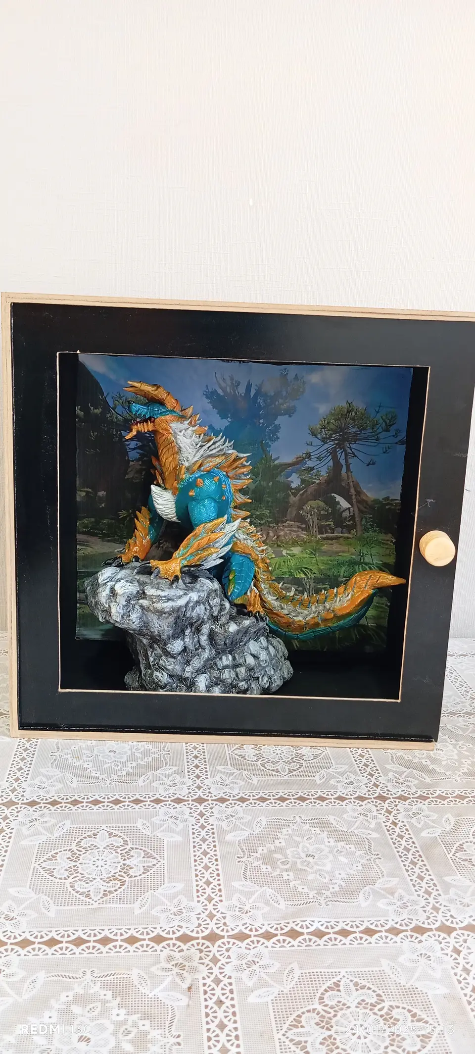 Zinogre Monster hunter Escultura  5