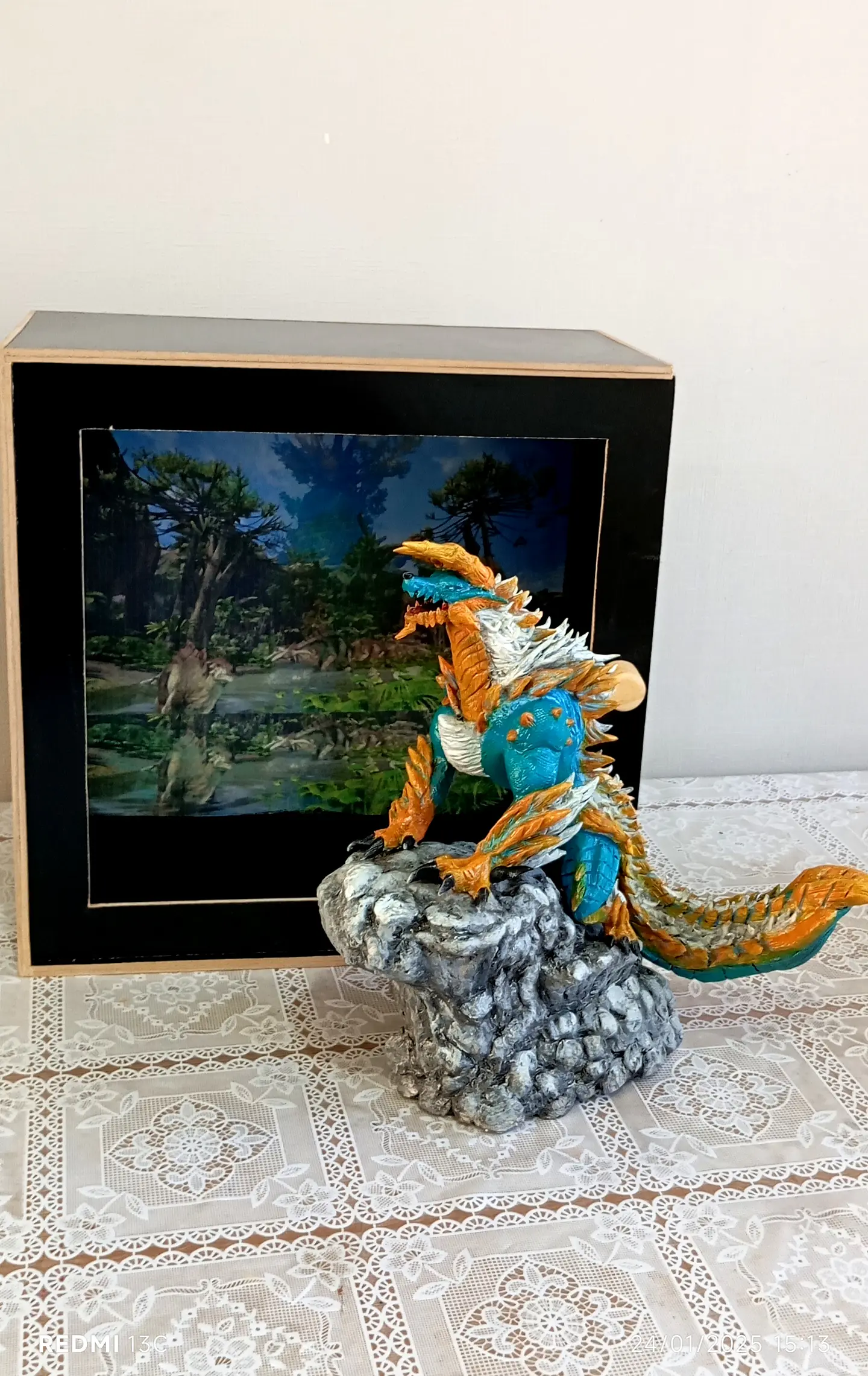 Zinogre Monster hunter Escultura  3