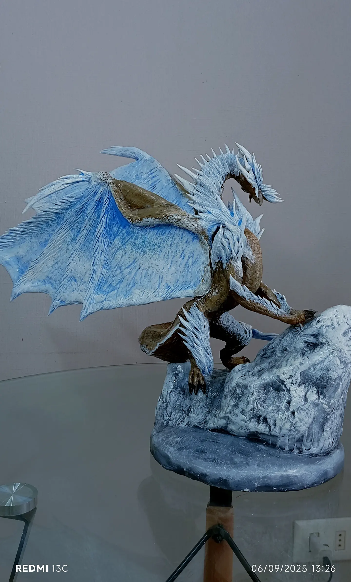 Monster Hunter Velkhana Escultura 5