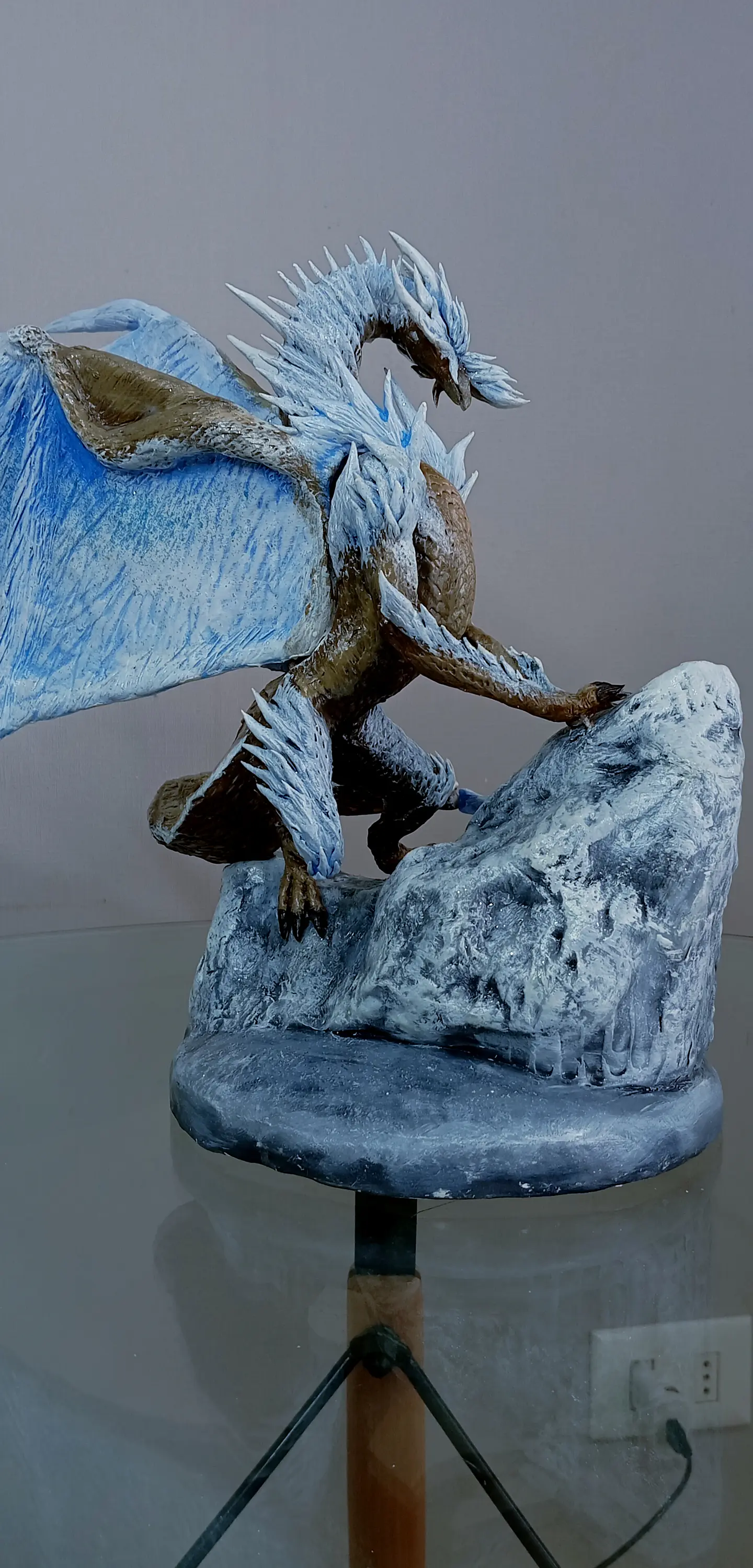Monster Hunter Velkhana Escultura 3