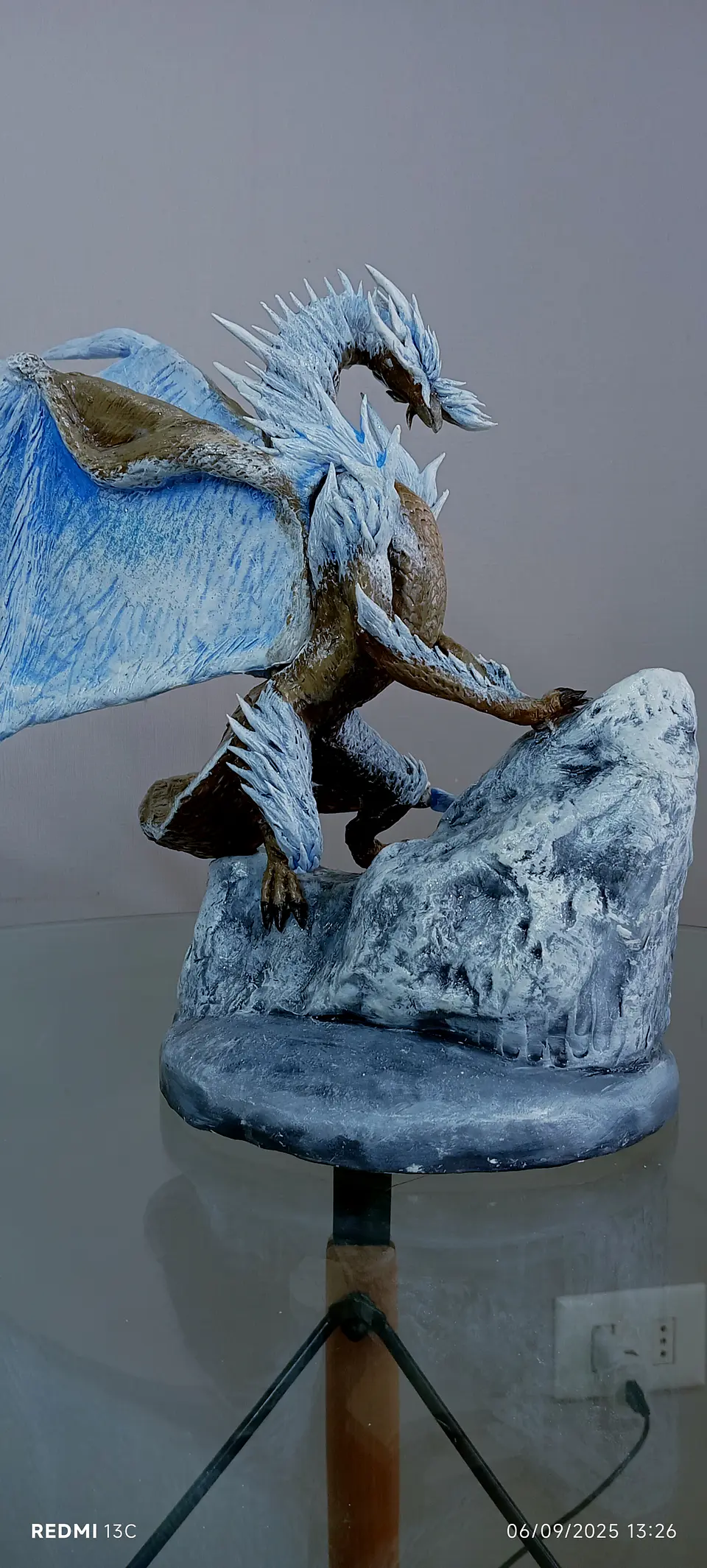 Monster Hunter Velkhana Escultura 3