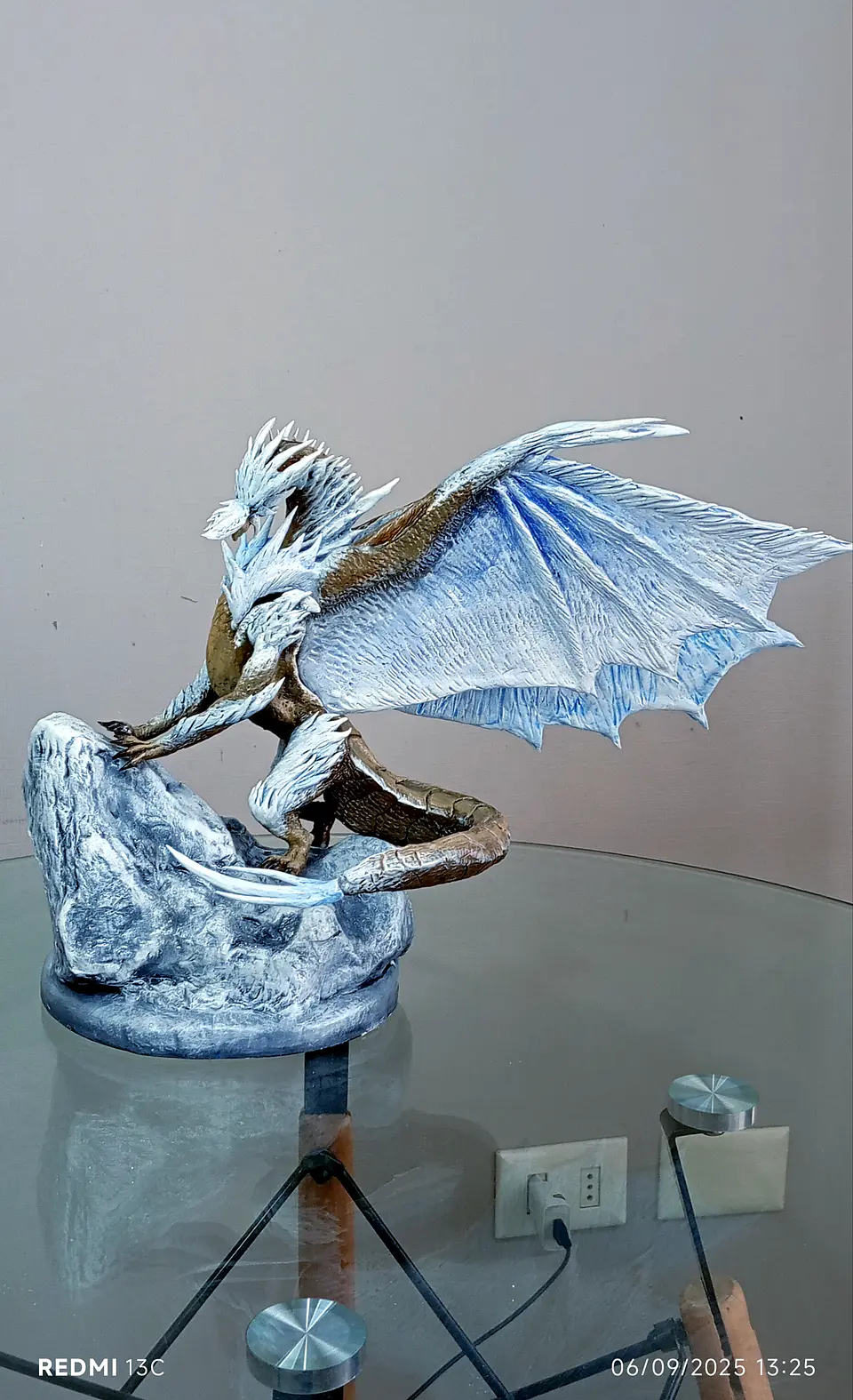 Monster Hunter Velkhana Escultura 1