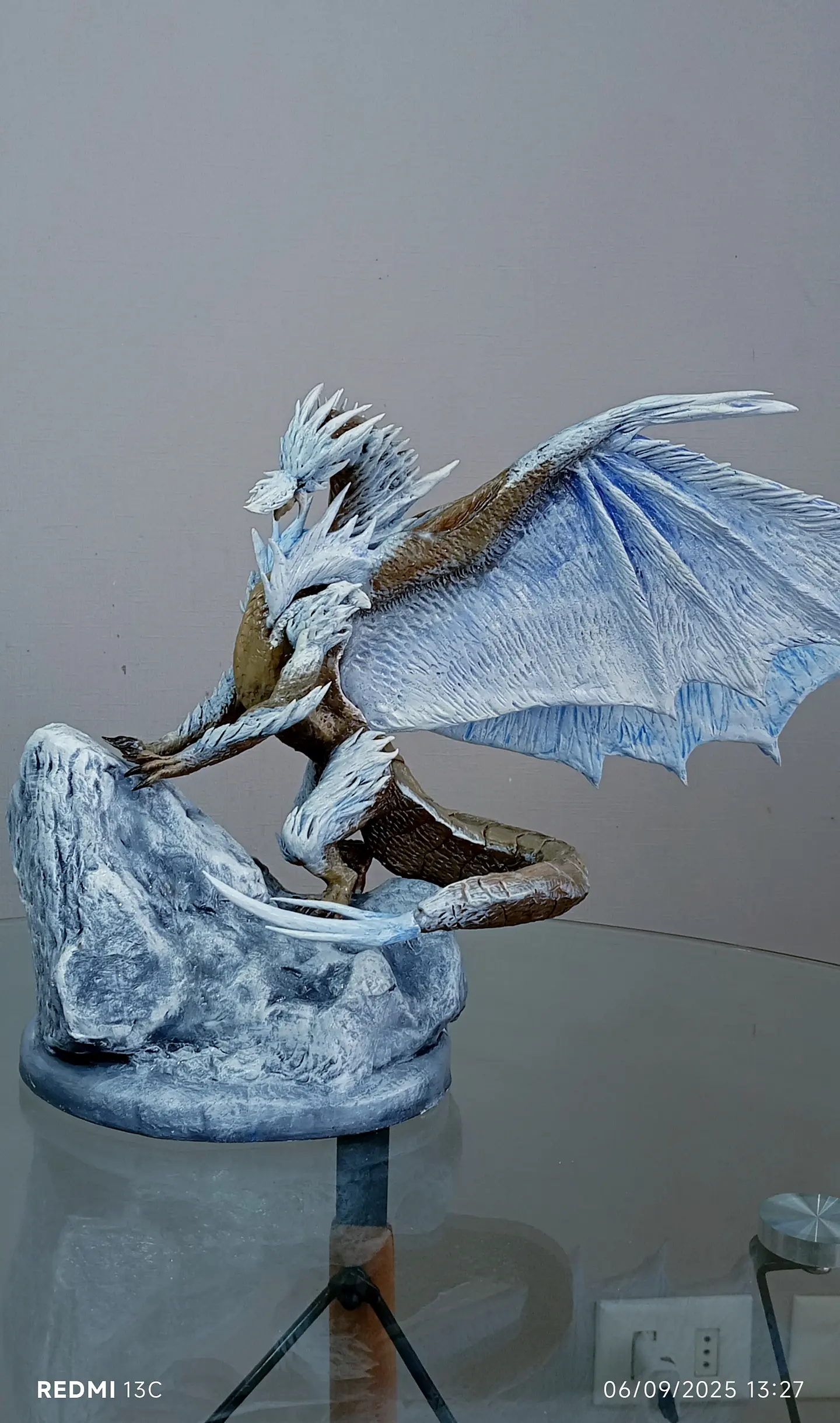 Monster Hunter Velkhana Escultura 4