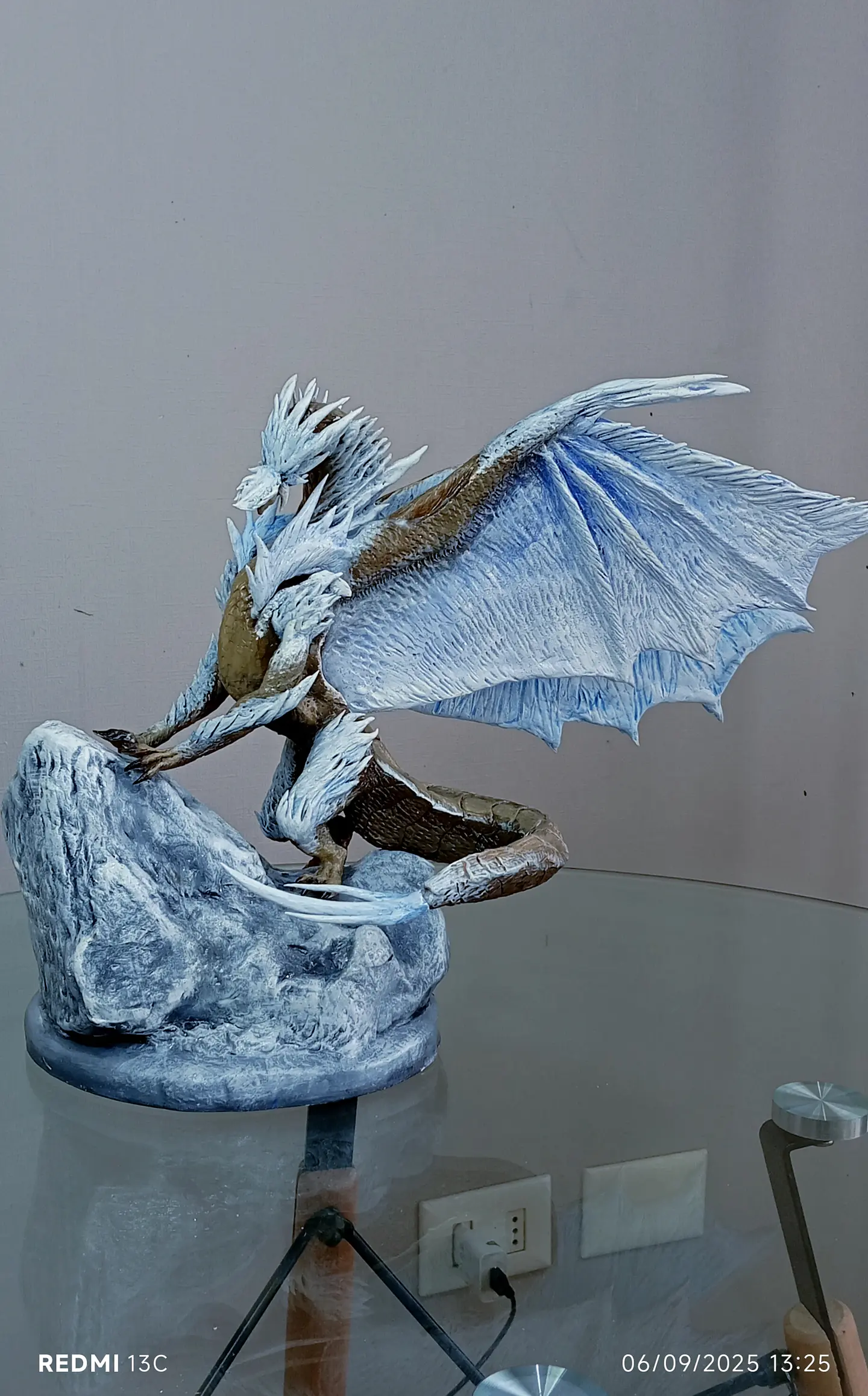 Monster Hunter Velkhana Escultura 7