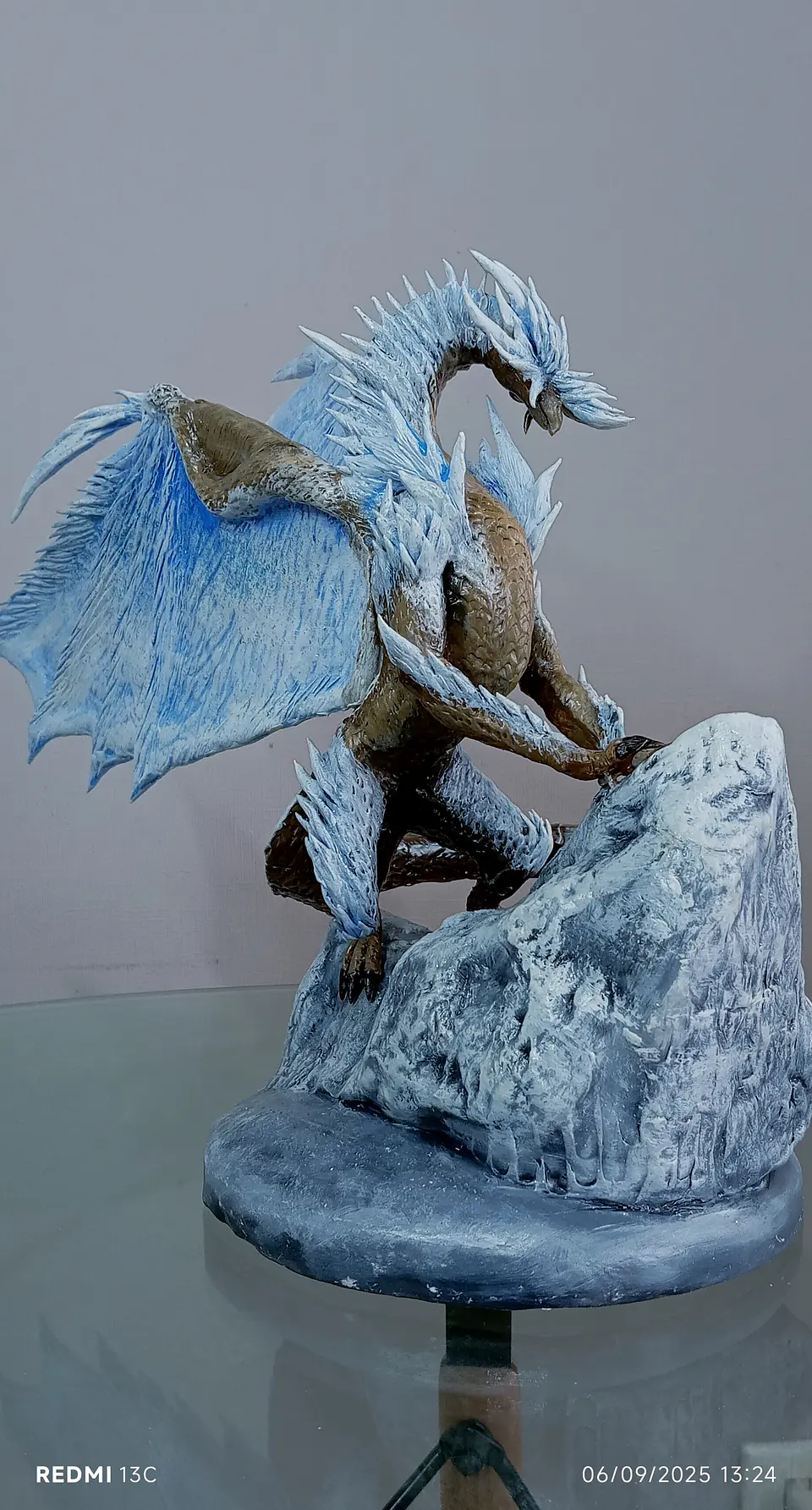 Monster Hunter Velkhana Escultura 8