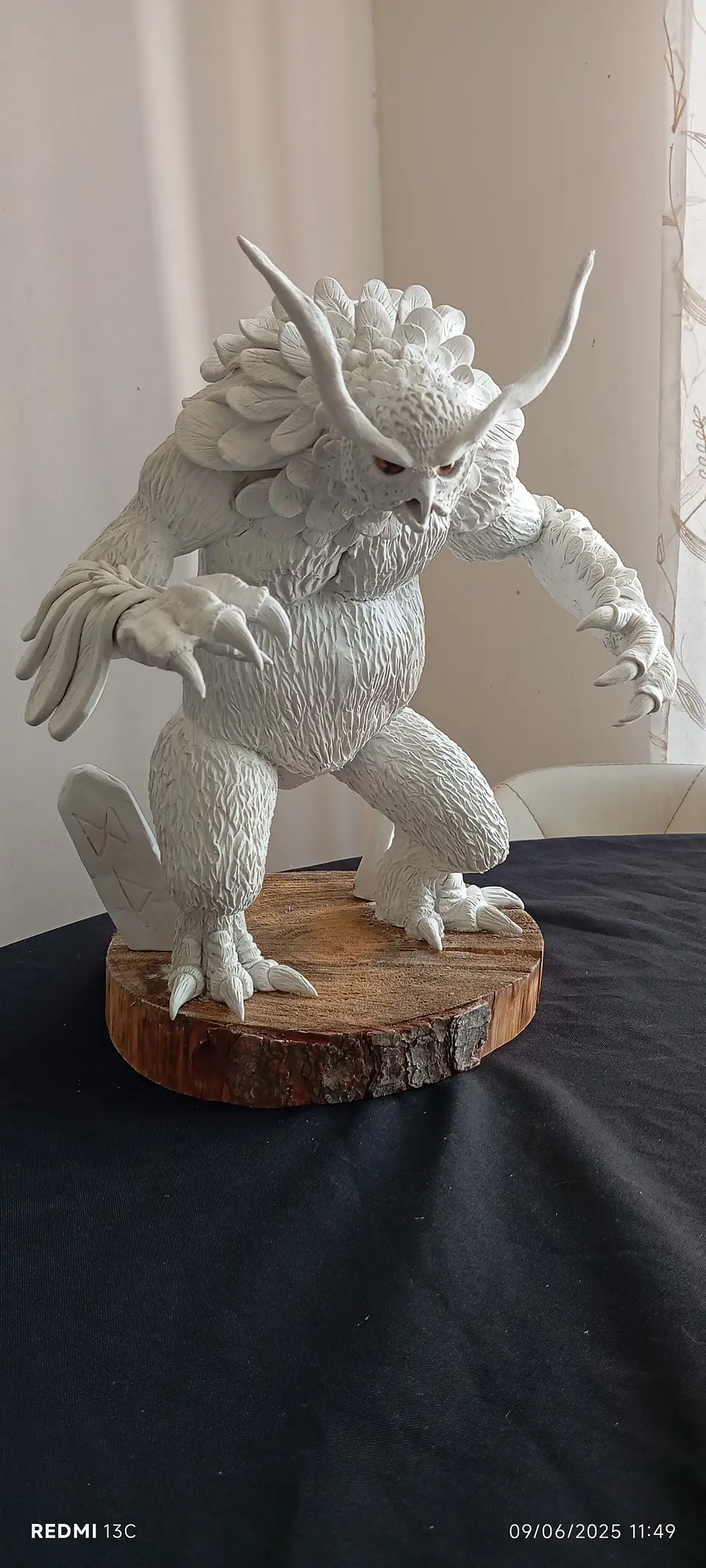 Oso Búho  Escultura Dungeons & Dragons 7