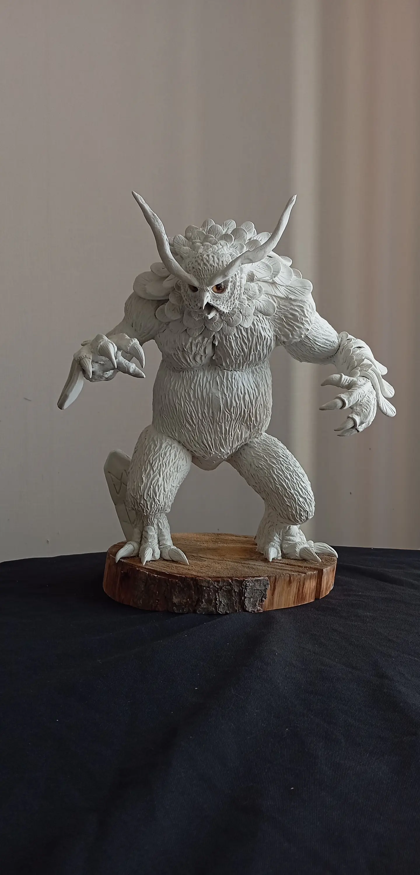 Oso Búho  Escultura Dungeons & Dragons 3