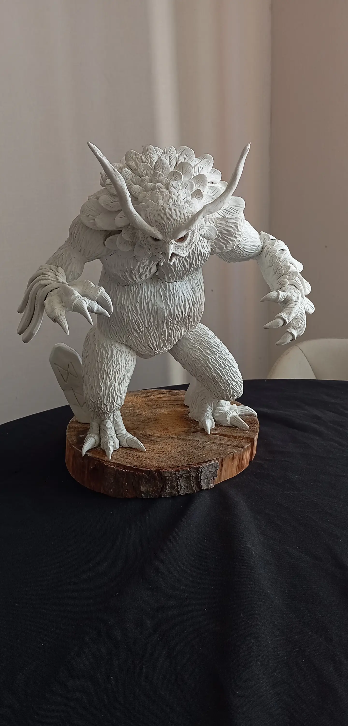 Oso Búho  Escultura Dungeons & Dragons 4