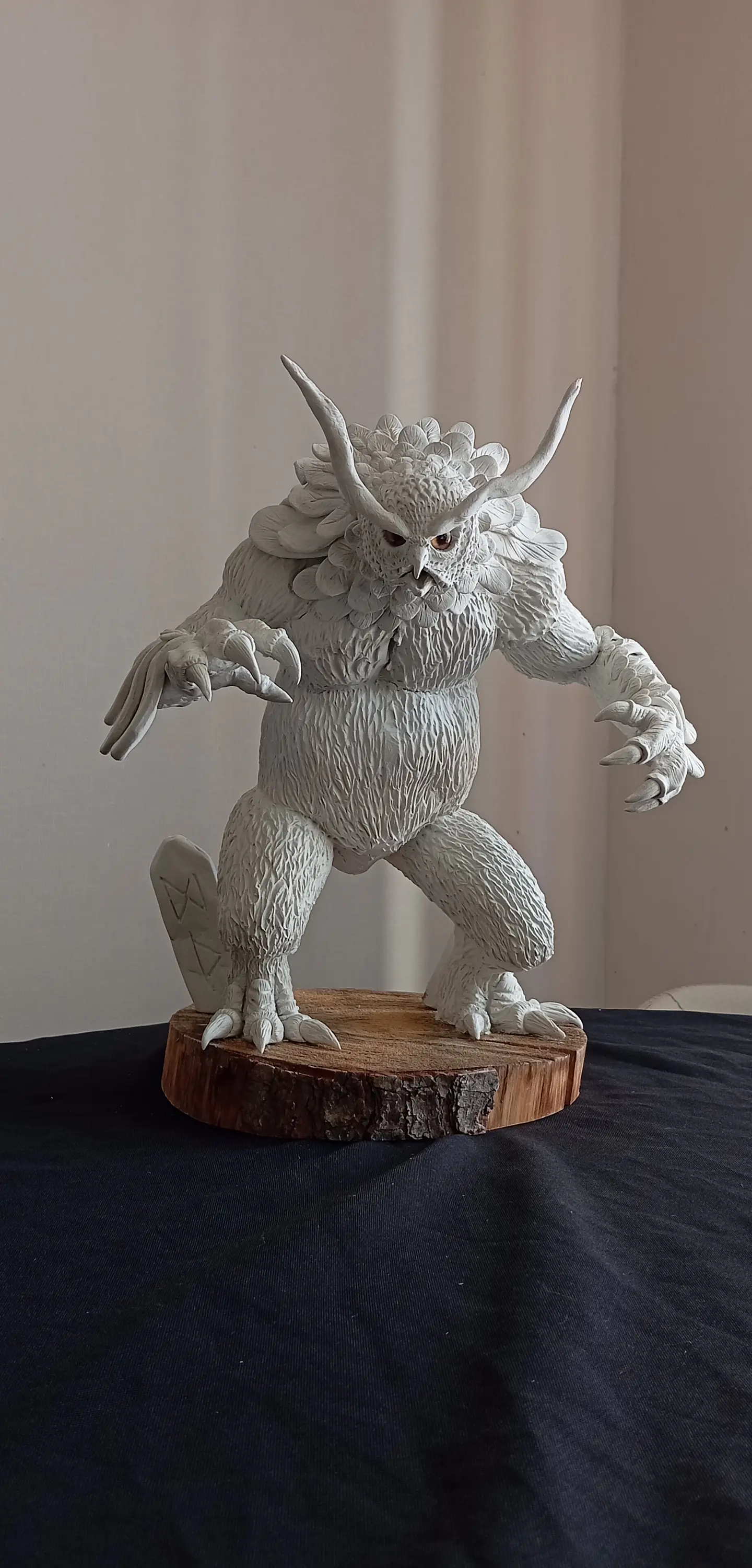 Oso Búho  Escultura Dungeons & Dragons 1