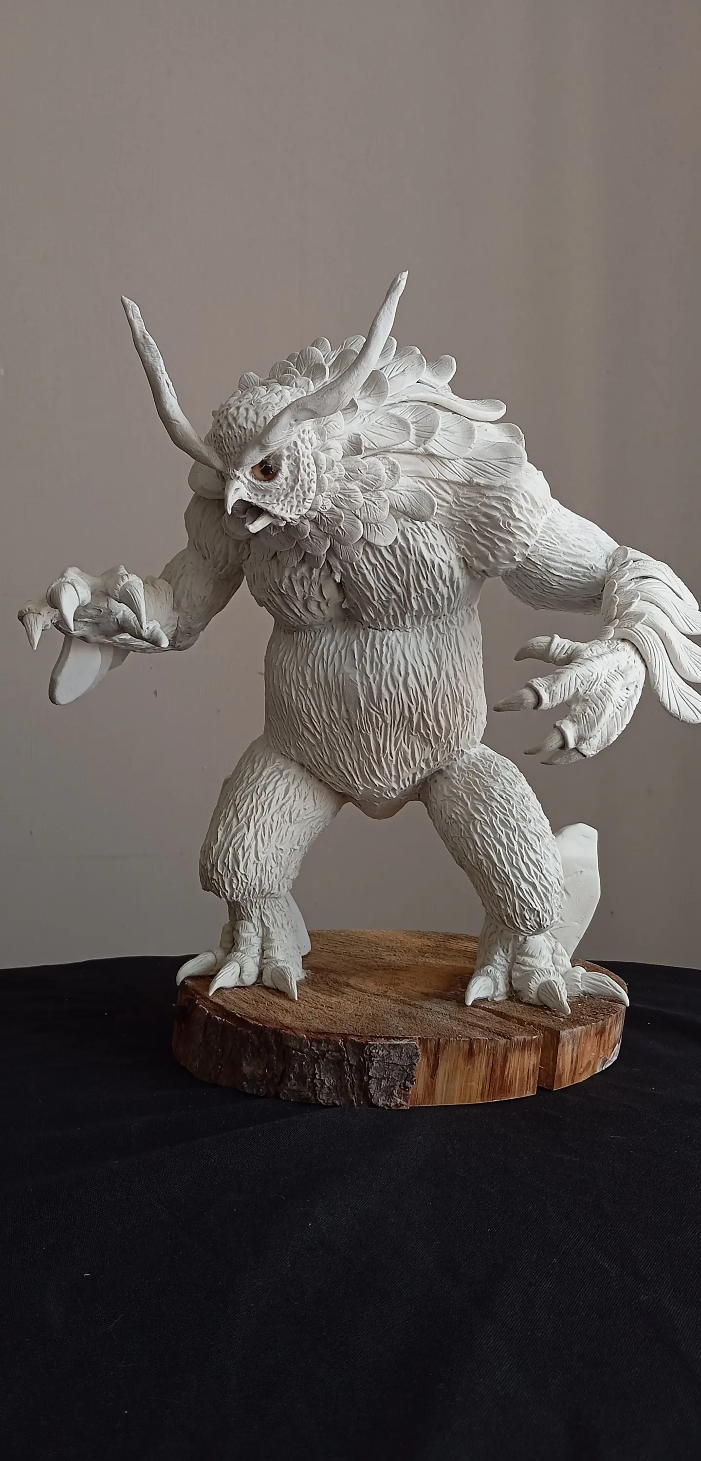 Oso Búho  Escultura Dungeons & Dragons 9