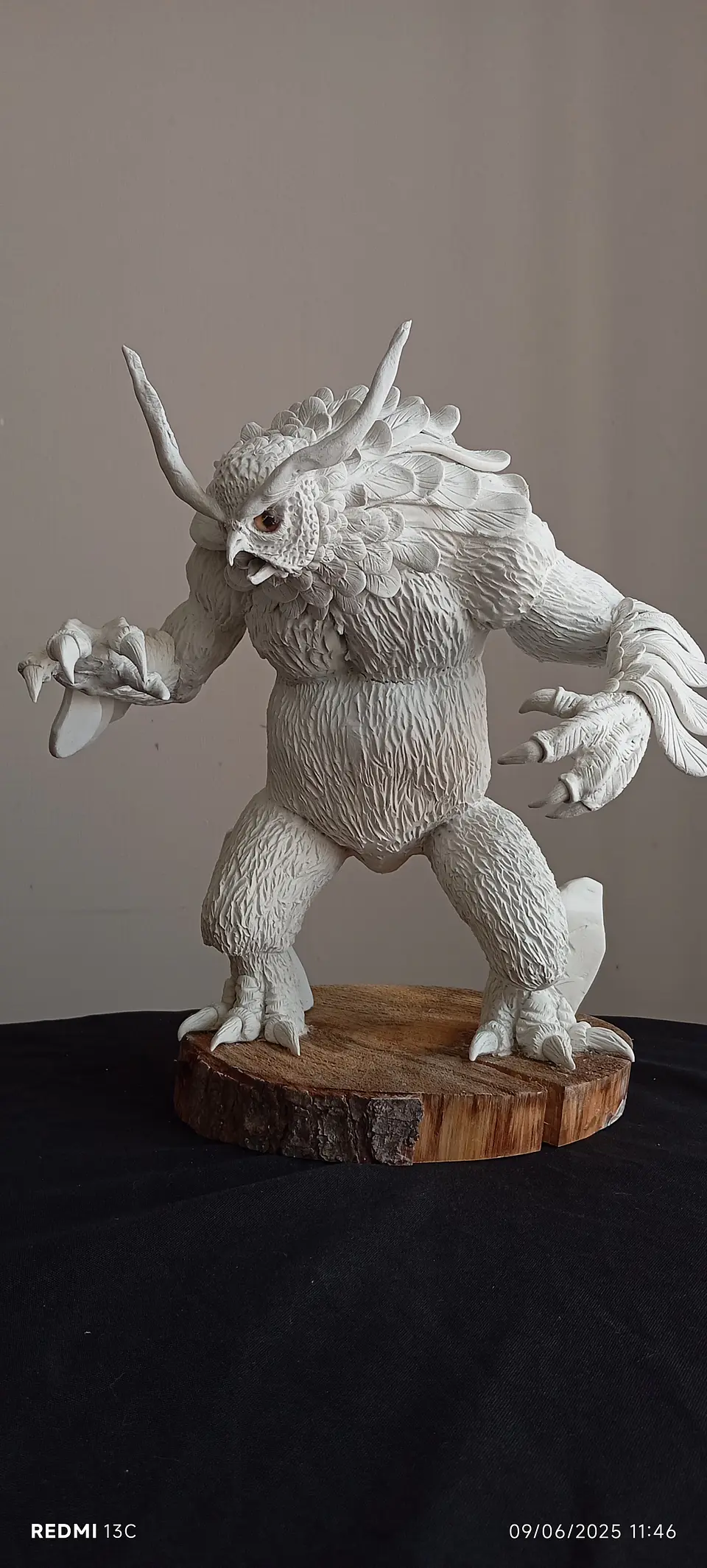 Oso Búho  Escultura Dungeons & Dragons 9