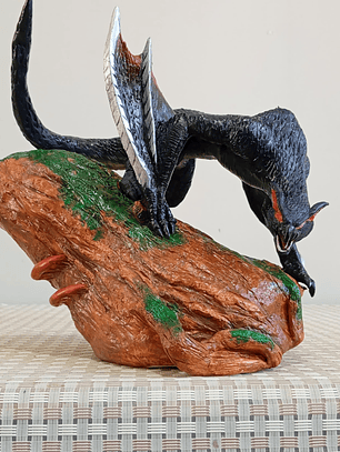 Nargacuga Monster Hunter Escultura Sombra Nocturna