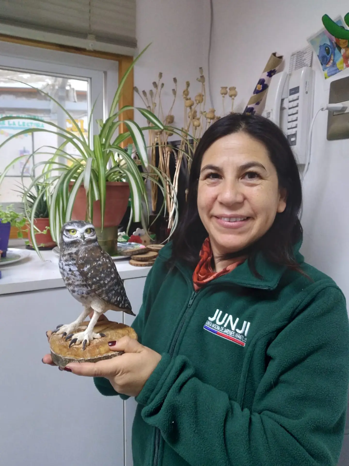 Búho Pequén escultura personalizada 3