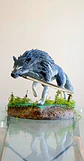 Great Wolf Sif escultura Dark souls - Miniatura 1