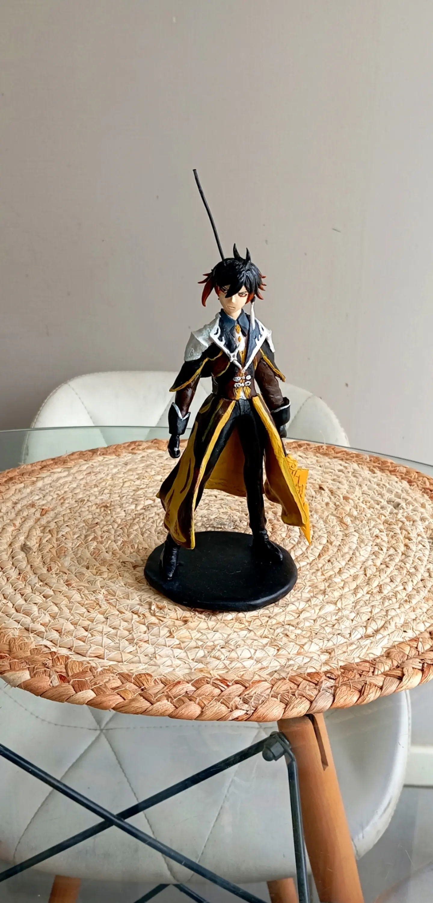 genshin impact zhongli figura personalizada 5