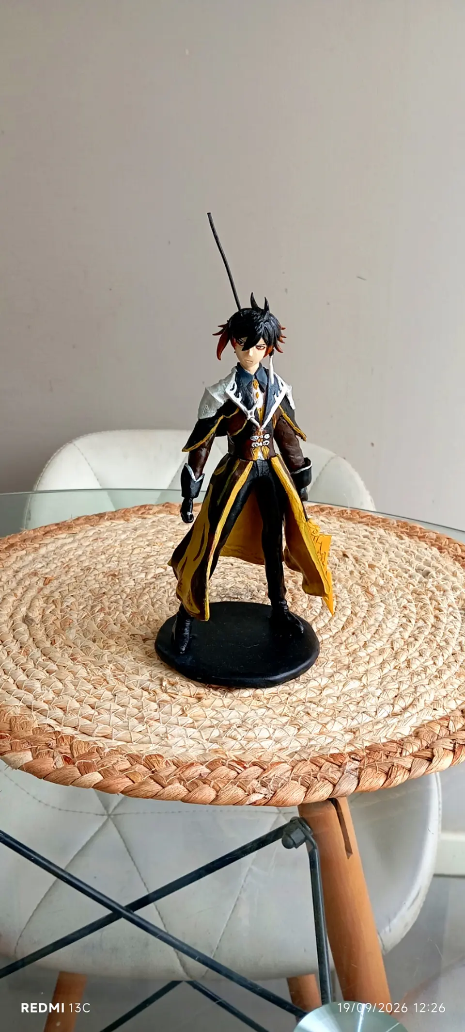 genshin impact zhongli figura personalizada 5