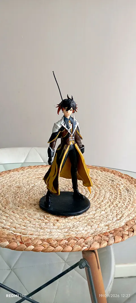 genshin impact zhongli figura personalizada