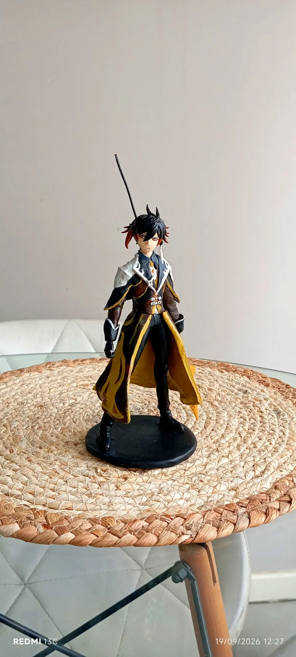 genshin impact zhongli figura personalizada 1