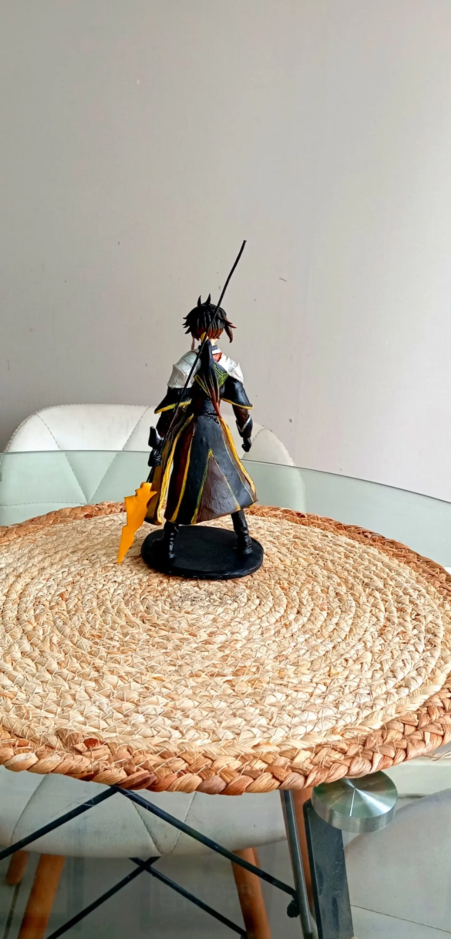 genshin impact zhongli figura personalizada 3