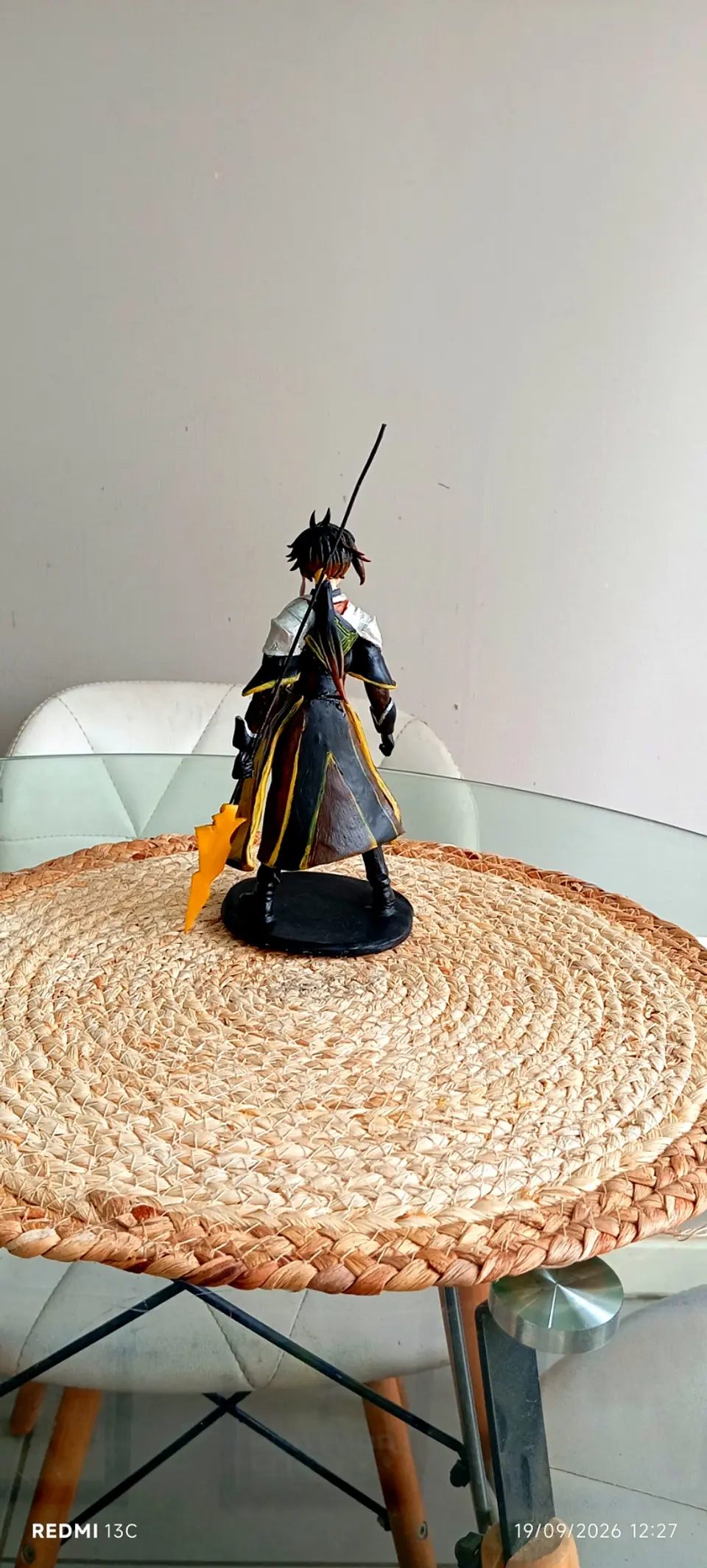 genshin impact zhongli figura personalizada 3