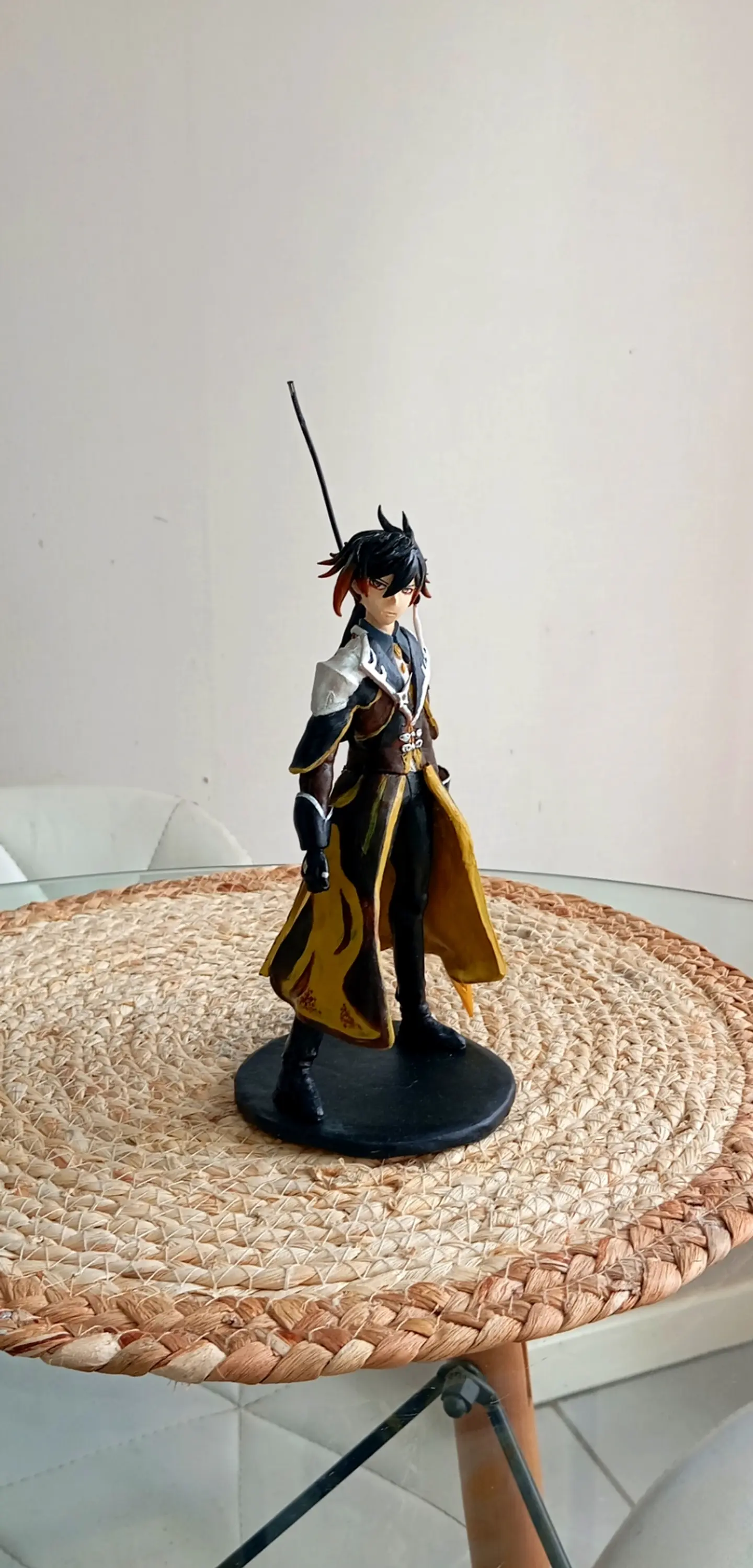 genshin impact zhongli figura personalizada 2