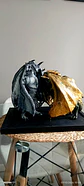 Monster Hunter Silver Rathalos y Gold Rathian escultura - Miniatura 11