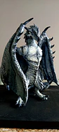 Monster Hunter Silver Rathalos y Gold Rathian escultura - Miniatura 9