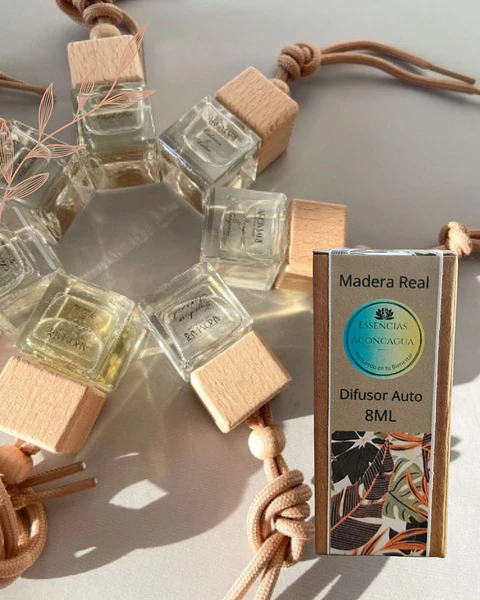 Difusor Auto Madera real 