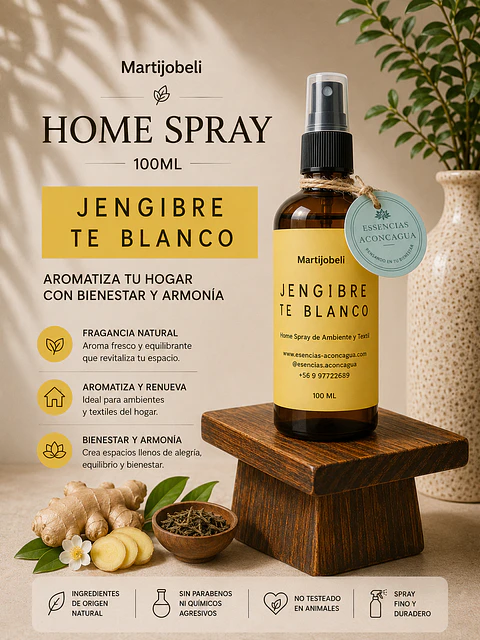 Jengibre Te Blanco 100ml