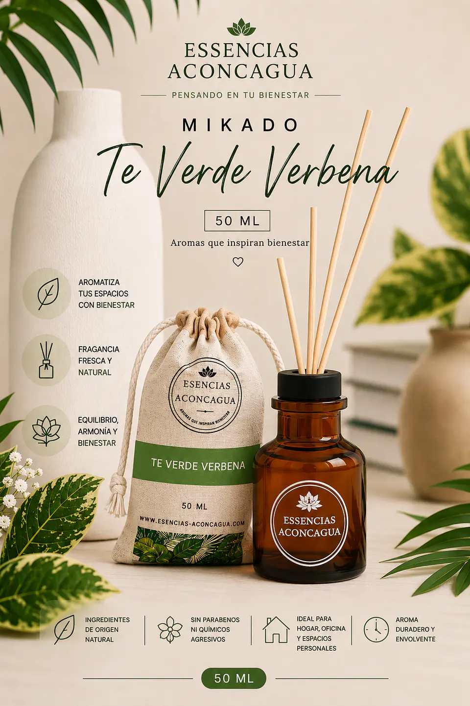 Mikado Te verde Verbena 1