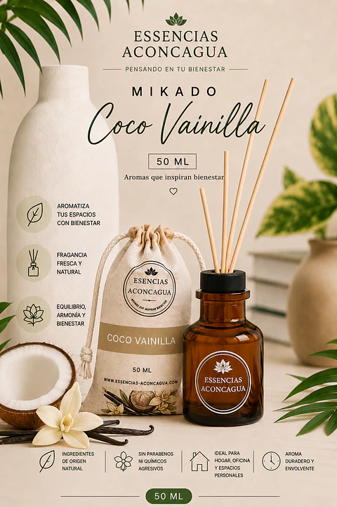 Mikado Coco Vainilla 