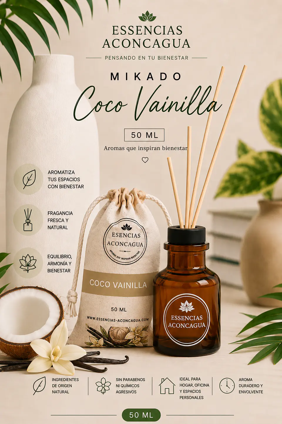 Mikado Coco Vainilla  1