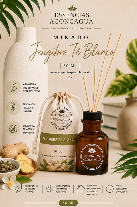 Mikado Jengibre Te Blanco