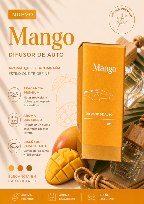 Difusor  Auto Mango
