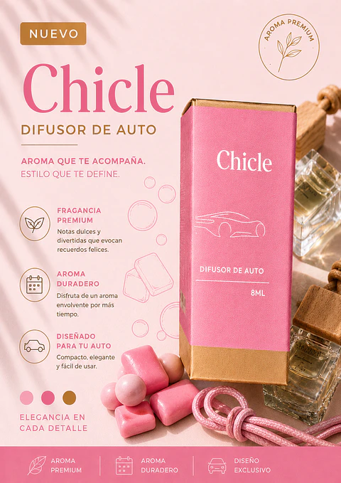 Difusor  Auto Chicle