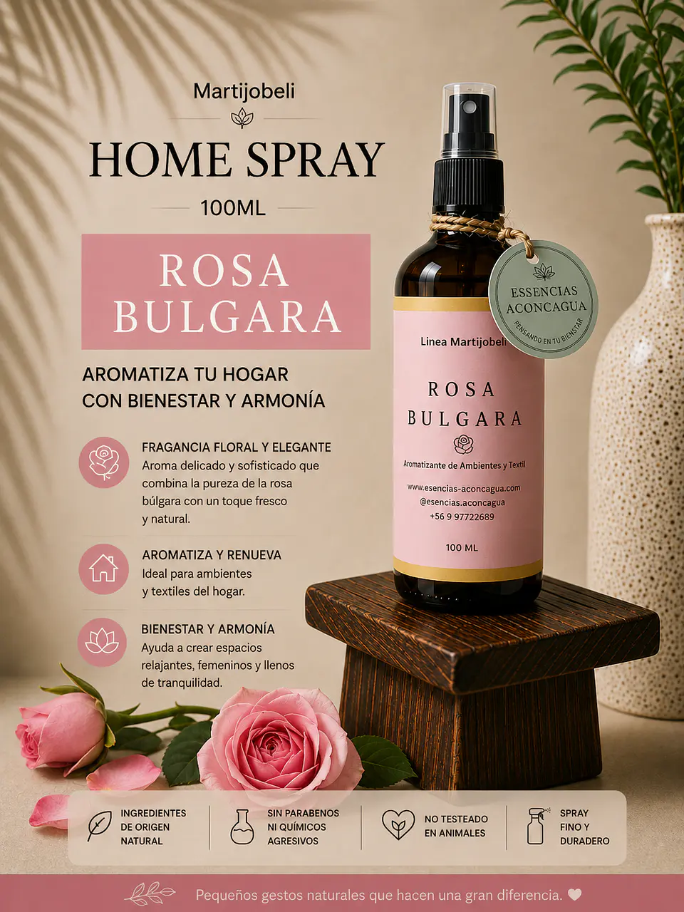 Rosa Búlgara 100ml 1