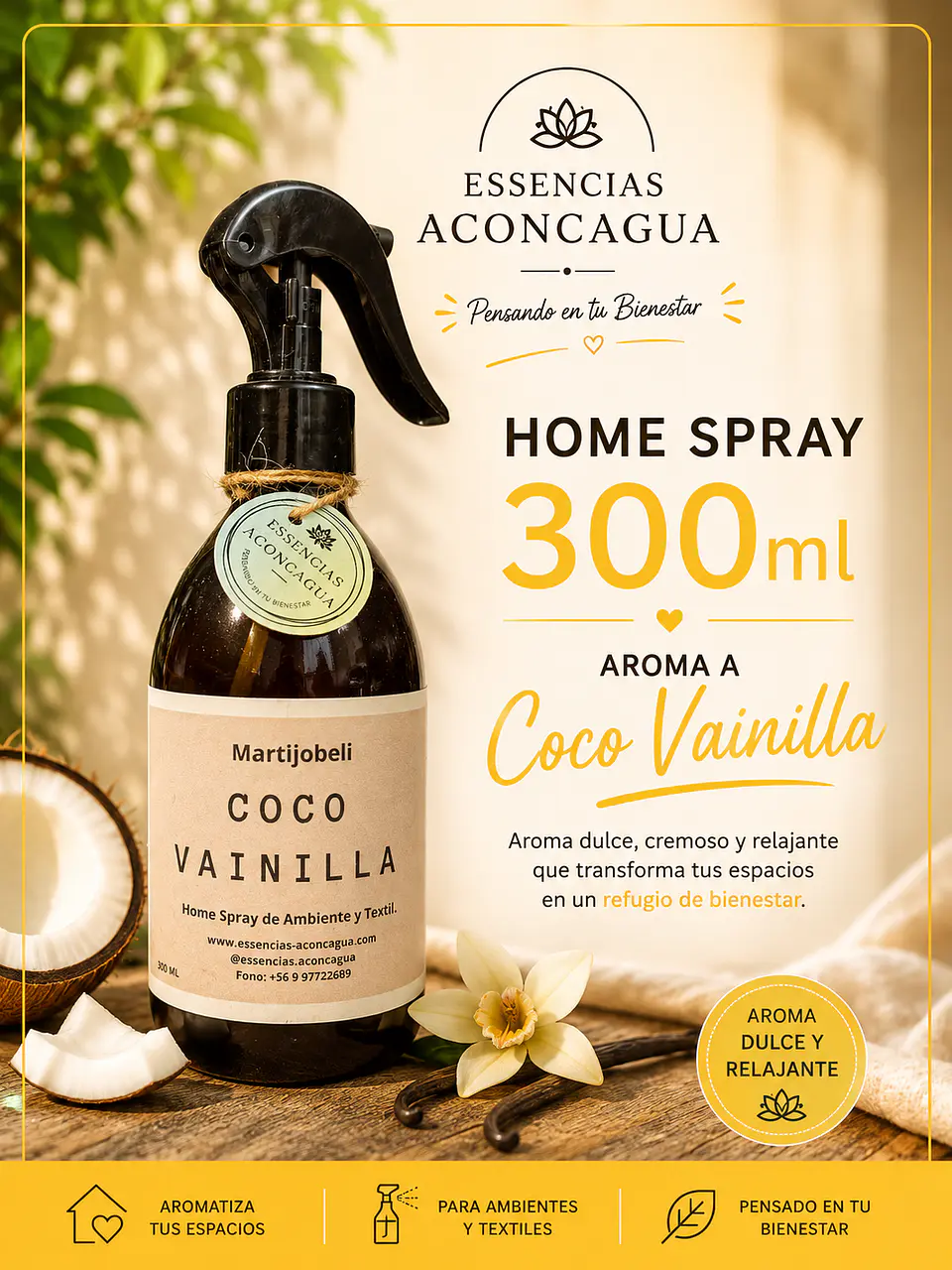 Coco Vainilla 300ml 1