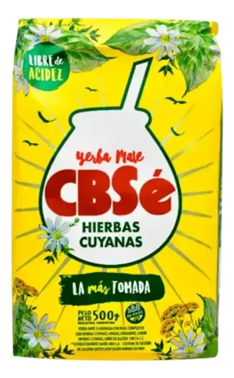 Yerba Mate Cbse Hierbas Cuyanas 500g