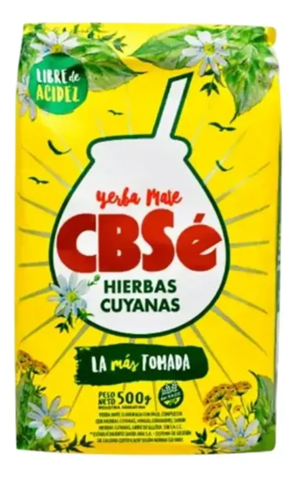 Yerba Cbse Hierbas Cuyanas 500 Gramos 2