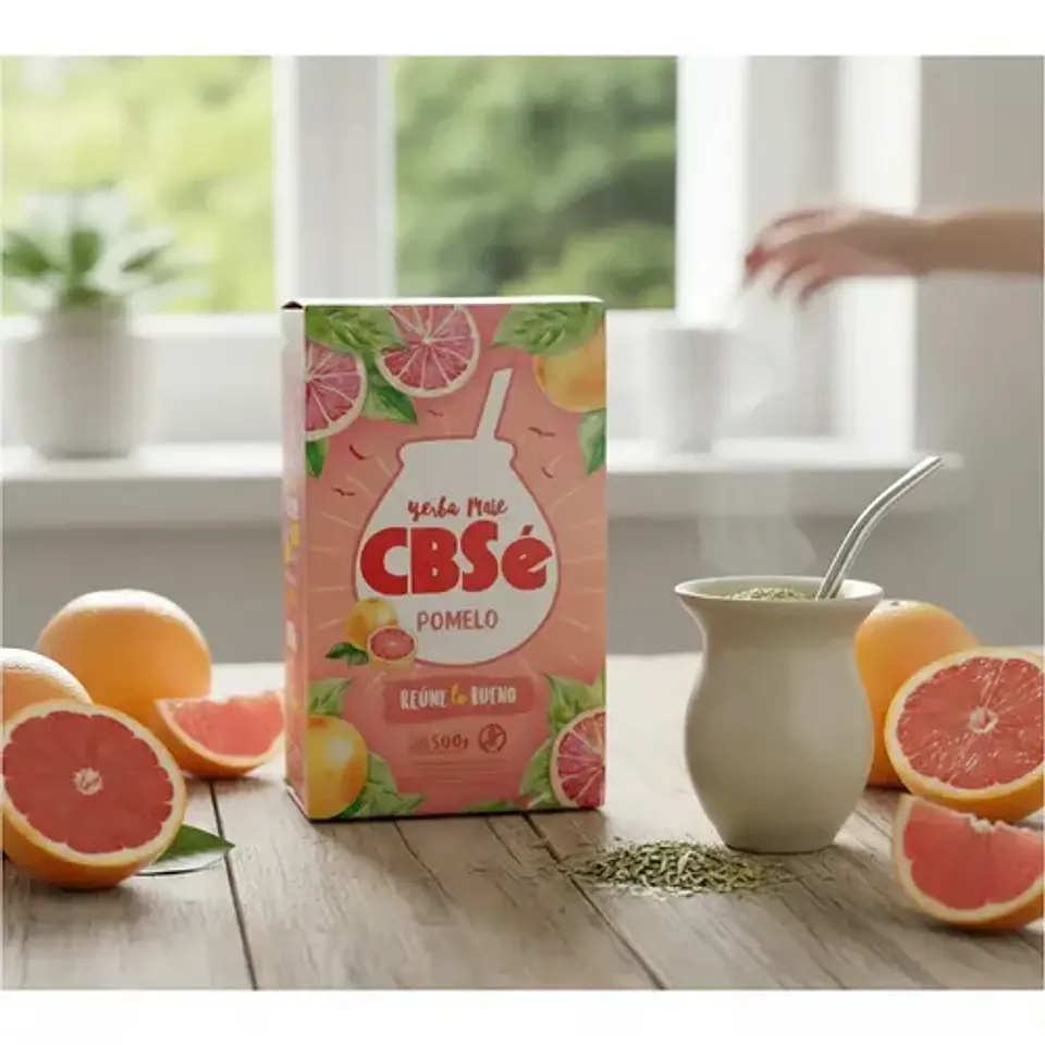 Yerba Mate Cbsé Pomelo 500g 1