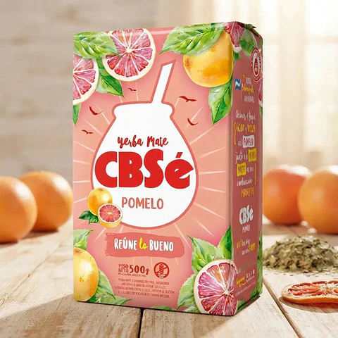 Yerba Mate Cbsé Pomelo 500g