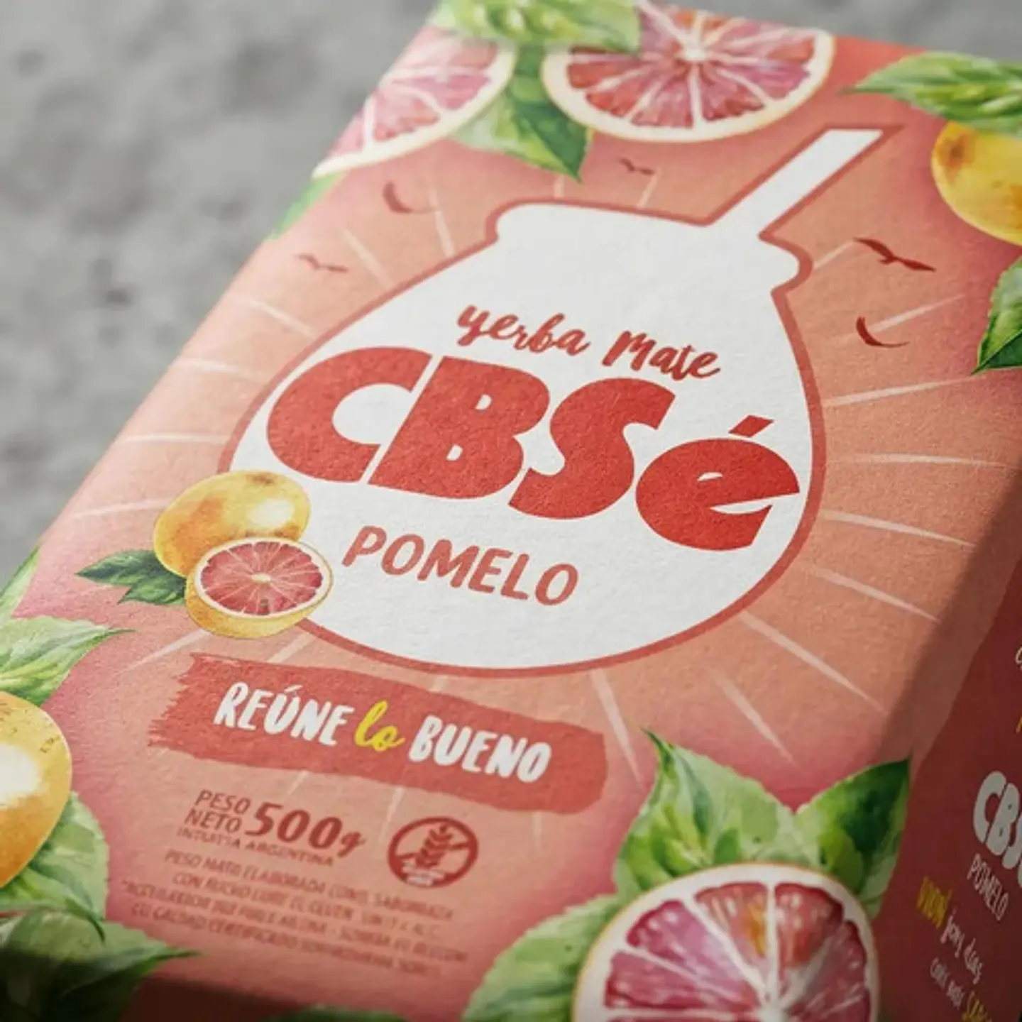 Yerba Mate Cbsé Pomelo 500g 4