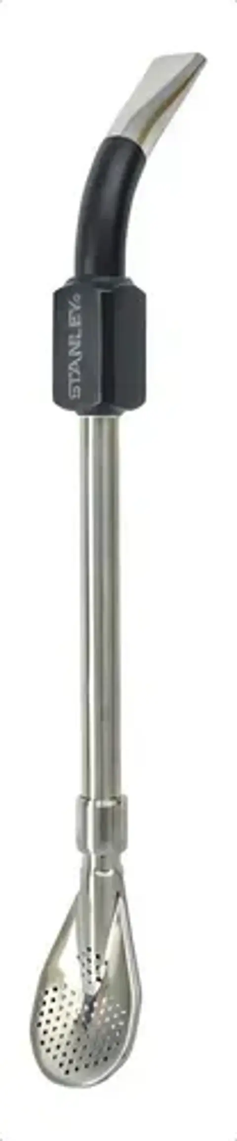 Stanley Spoon Bombilla Para Mate Acero Inoxidable Color Negro