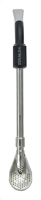 Stanley Spoon Bombilla Para Mate Acero Inoxidable Color Negro - Miniatura 3