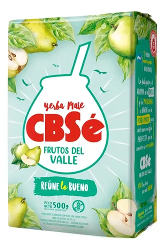 Yerba Mate Frutos Del Valle 500g Sin Tacc Cbse 1