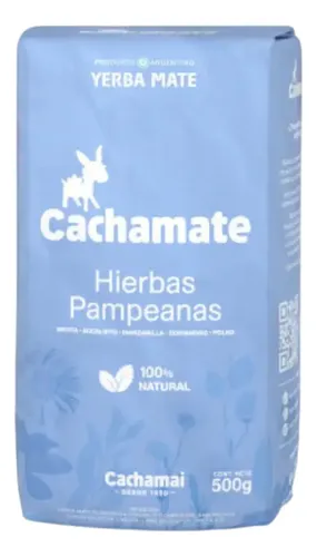 Yerba Cachamate Hierbas Pampeanas Menta 500g Rinde Mas Mates 2